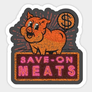 Save on Meats Sticker